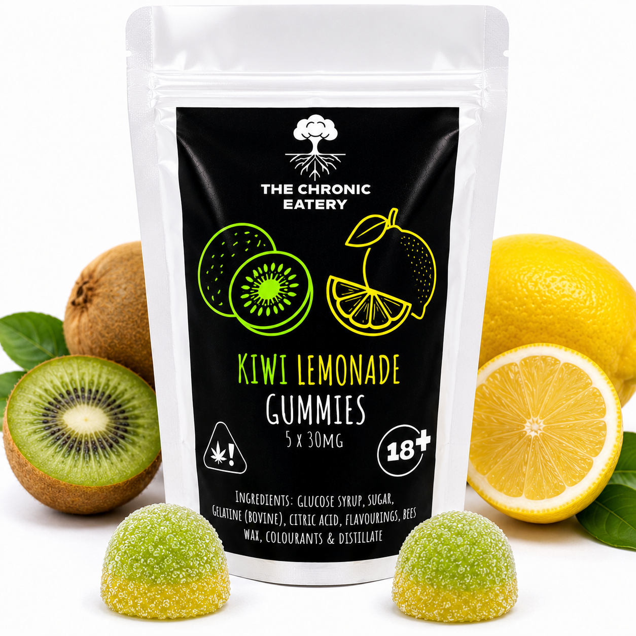 Kiwi Lemonade Gummies 150mg
