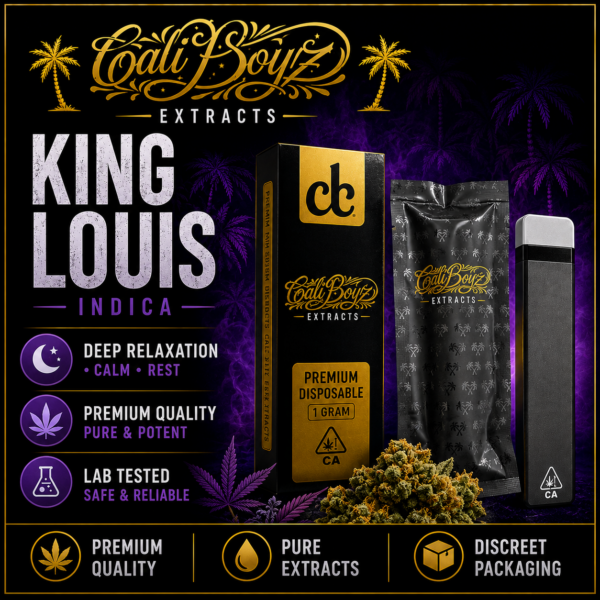 King Louis – Indica | 1G Disposable