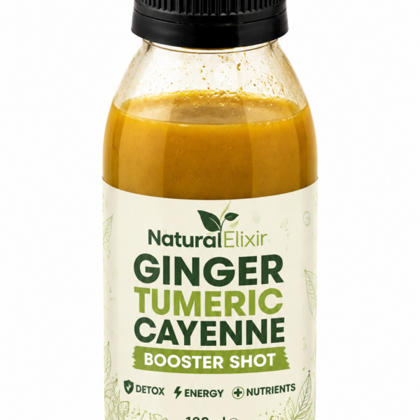 Natural Elixr Ginger Tumeric Cayenne Booster Shot 100ml